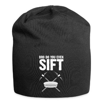 Gold Diggers Panning Gold Gold Mining Designs - Jersey Beanie - black - Front