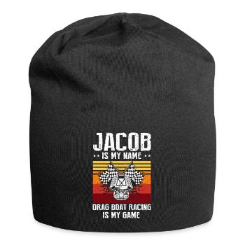Speedboat Racing Design for Racing Boaters - Jersey Beanie - black - Front