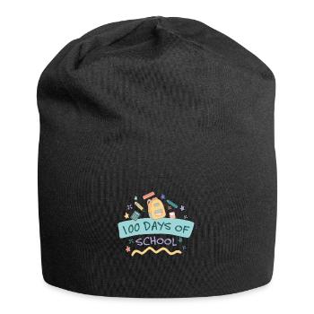 Joyeuse fête de célébration de l’école des 100 jours - Bonnet en jersey - noir - Devant