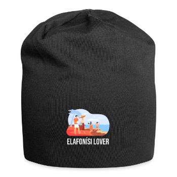 Elafonisi Lover - Jersey Beanie - black - Front