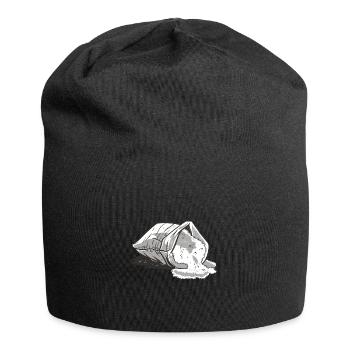 Fallen sack of rice in China - Jersey Beanie - black - Front