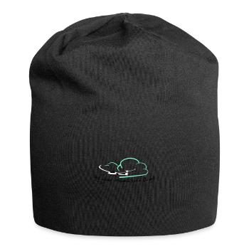 Glider Gliding Gliding Gliding Glider - Jersey Beanie - black - Front