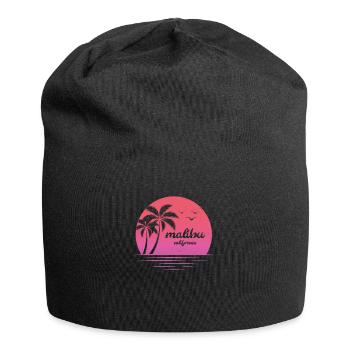 Malibu Co - Jersey-Beanie - Schwarz - Vorne