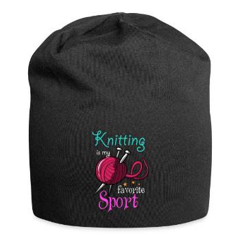 Knit - Jersey Beanie - black - Front
