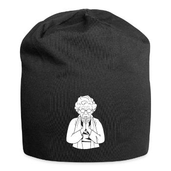 Christian Christianity Granny - Jersey Beanie - black - Front