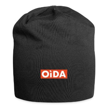 OIDA | Bayern, Kumpel, Dahoam, Geschenk - Jersey-Beanie - Schwarz - Vorne