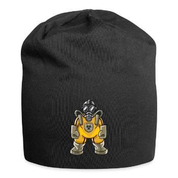 Corona Bio Suit - Jersey-Beanie - Schwarz - Vorne