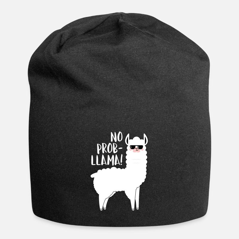 Pas de probllama - Bonnet en jersey - noir