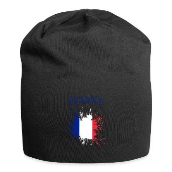 Frankreich france french French - Bonnet en jersey - noir - Devant