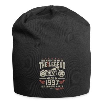 1997 Vintage Man Myth Legend Motorcycle - Jersey Beanie - black - Front