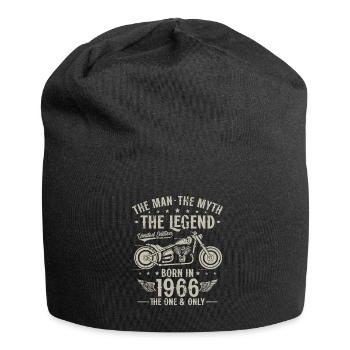 1966 Vintage homme mythe légende moto - Bonnet en jersey - noir - Devant