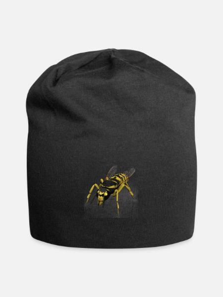 wespe - Jersey-Beanie - Schwarz