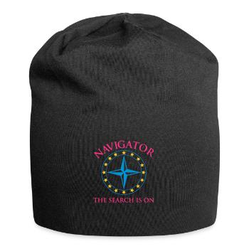 Navigateur - Bonnet en jersey - noir - Devant