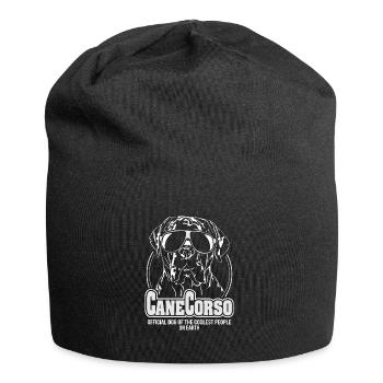 CANE CORSO coolest people Wilsign's dog talk - Jersey Beanie - black - Front