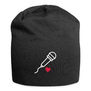 sing - Jersey Beanie - black - Front