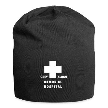 Gray Sloan Memorial Hospital Hospital Series - Jersey Beanie - black - Front