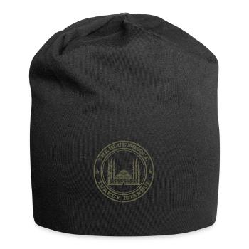 turkey istanbul - Jersey Beanie - black - Front