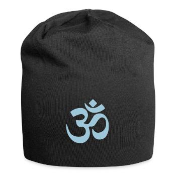 om 5 - Bonnet en jersey - noir - Devant