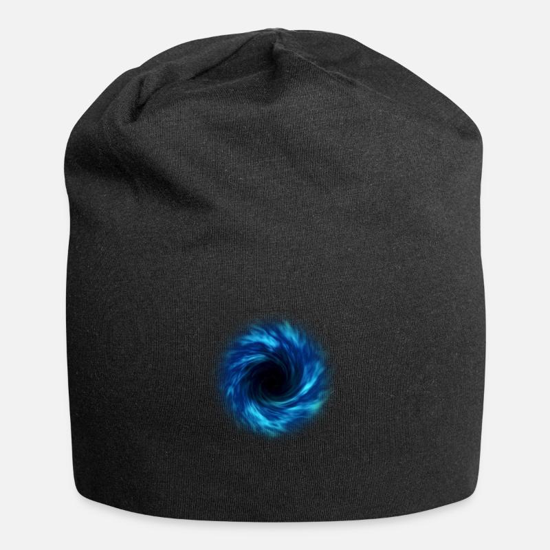 Black Hole - Jersey-Beanie - Schwarz