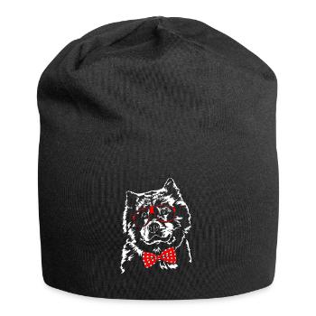 EURASIE drôle chien lunettes chiens Wilsigns - Bonnet en jersey - noir - Devant