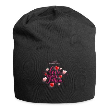 Happy Mothers Day - Jersey Beanie - black - Front