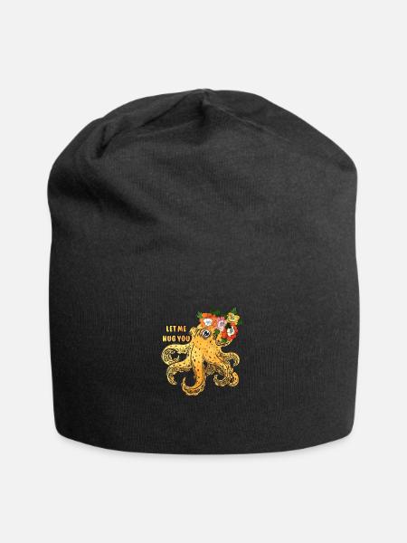 Ocean Sublimation - Jersey Beanie - black