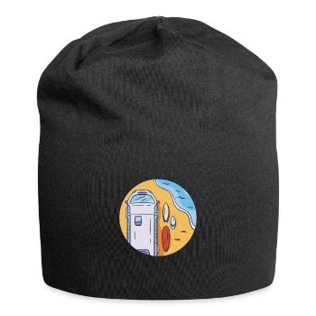 Sommerurlaub Meer Surfen Reisen Sommerurlaub Meer - Jersey-Beanie - Schwarz - Vorne