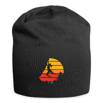 Bouldering Rock Climbing - Jersey Beanie - black - Front