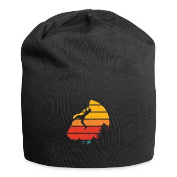Wall Climbing Rock Climbing - Jersey Beanie - black - Front