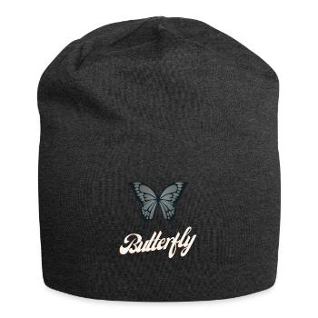 BUTTERFLY - Jersey-Beanie - Anthrazit - Vorne