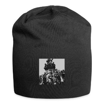 Punkrock - Jersey-Beanie - Schwarz - Vorne
