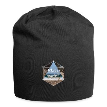 Restez salé - Bonnet en jersey - noir - Devant