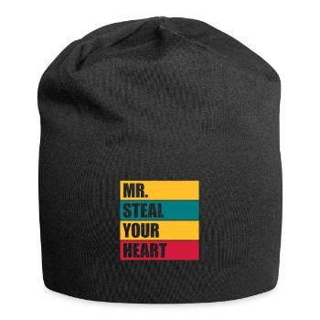 Mr steal your heart - Jersey Beanie - black - Front