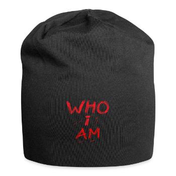 Who i am - Jersey Beanie - black - Front