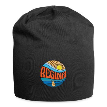 Regina Hemd Vintage Sunset Regina Groovy Tie Dye - Jersey-Beanie - Schwarz - Vorne