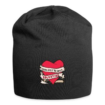 Sorry Girls My Mom Is My Valentine Mother - Jersey Beanie - black - Front