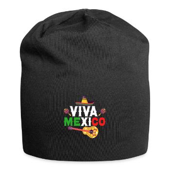 Viva Mexico Party Cinco De Mayo - Bonnet en jersey - noir - Devant