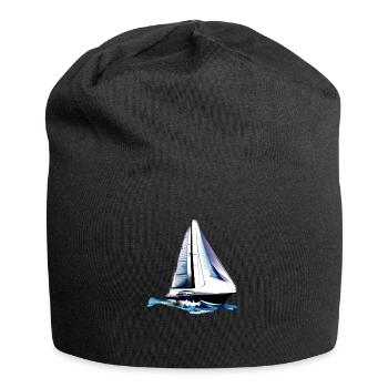 voilier voilier voilier voilier voilier voilier - Bonnet en jersey - noir - Devant