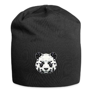 Panda // panda - Jersey-Beanie - Schwarz - Vorne