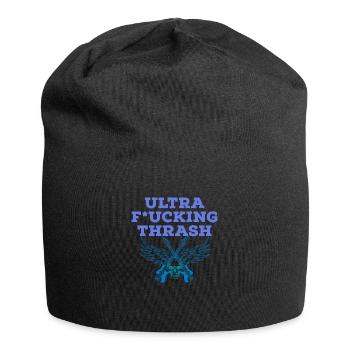 Ultra Fucking Thrash bleu - Bonnet en jersey - noir - Devant
