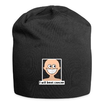 I'm going to beat cancer - Jersey Beanie - black - Front