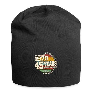 1979 Vintage Retro Classic 45 Years - Jersey Beanie - black - Front