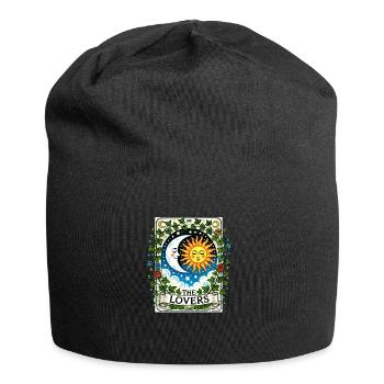 The Lovers Tarot - Jersey Beanie - black - Front