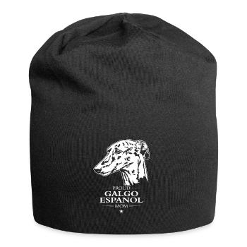 Galgo Español Maman Chien Chien Lévrier Wilsigns - Bonnet en jersey - noir - Devant
