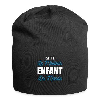 meilleur enfant / ado / adolescent - Bonnet en jersey - noir - Devant