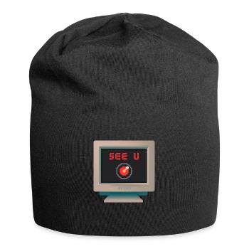 CRT - Siehe U - Jersey-Beanie - Schwarz - Vorne