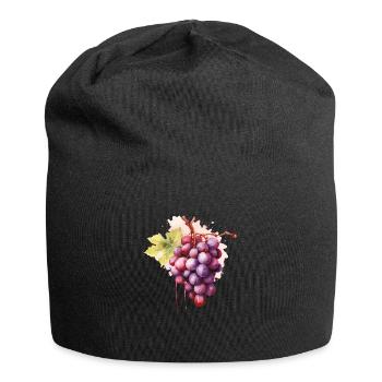 Grapes - Jersey Beanie - black - Front