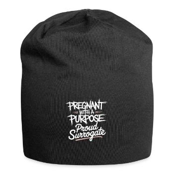 A special journey of a lifetime - Jersey Beanie - black - Front