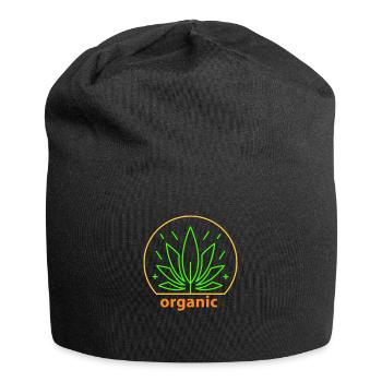 CN19 - Jersey-Beanie - Schwarz - Vorne