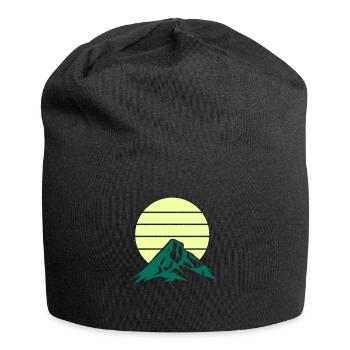 Mountains Mountains - Jersey Beanie - black - Front